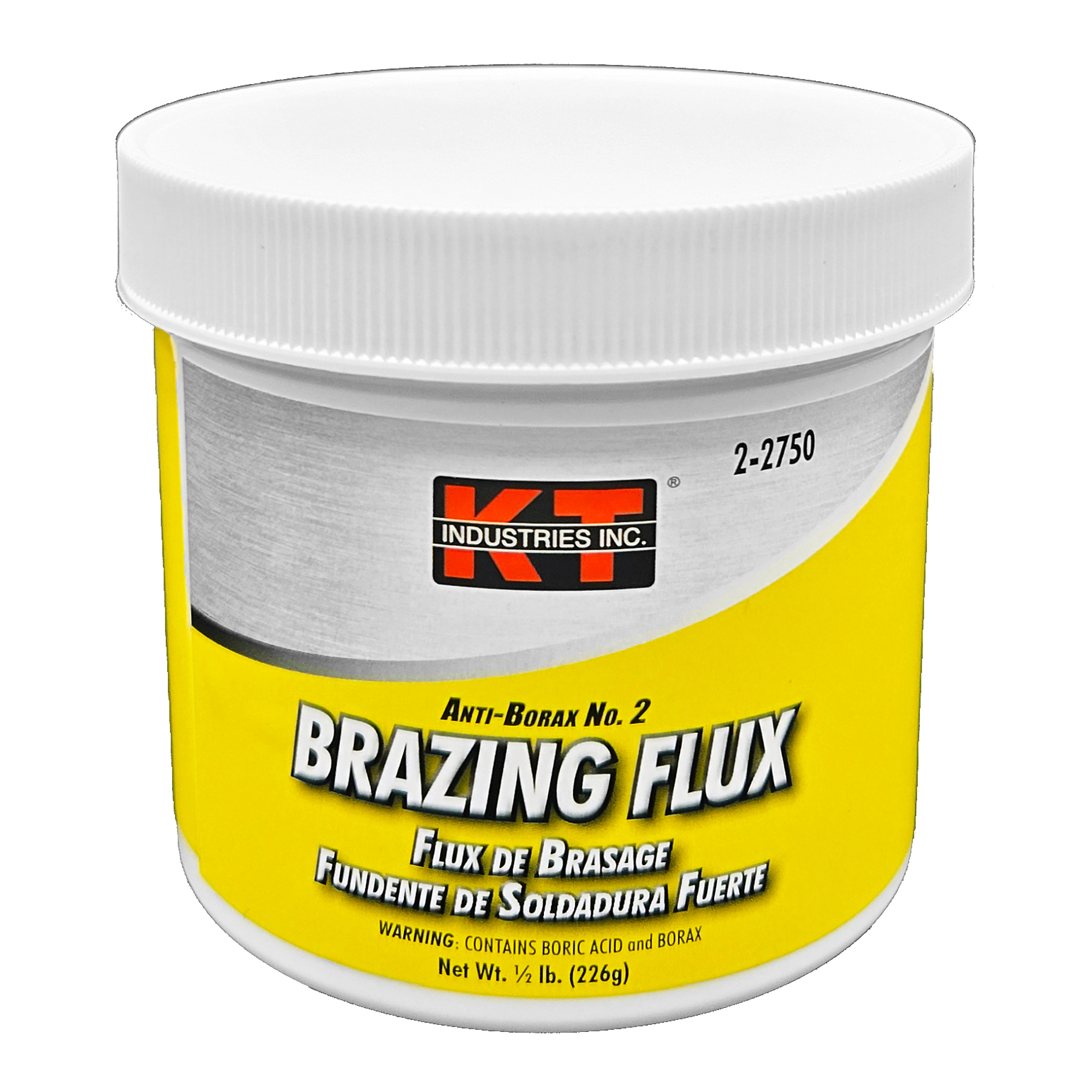 K-T Industries Brazing Flux — 1/2 Lb., Model# 2-2750